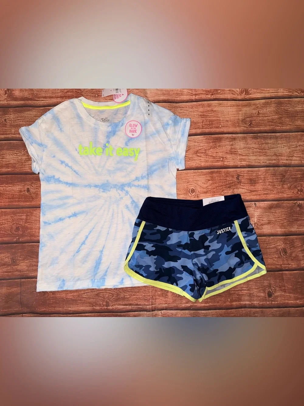 Justice Girls Spring Summer Clothes/Outfits/Sets Lot Size 8